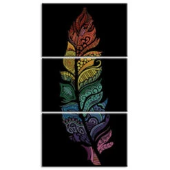 Malen Nach Zahlen Mandala Feder 3-teilig Versand Aus DE