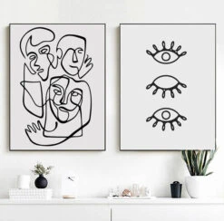 Malen Nach Zahlen Kunst Minimalismus Augen Zeichnung 5 Malen Nach Zahlen Kunst Minimalismus Augen Zeichnung -myPaintLab Deutschland Verkaufs-Shop art mini 025 1 2