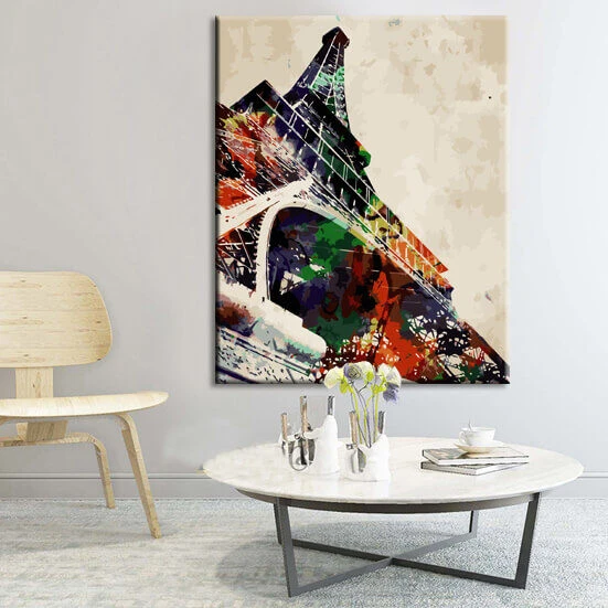Malen Nach Zahlen Kunst Natur Eiffelturm Von Unten Nach Oben 2 Malen Nach Zahlen Kunst Natur Eiffelturm Von Unten Nach Oben – Bild 2