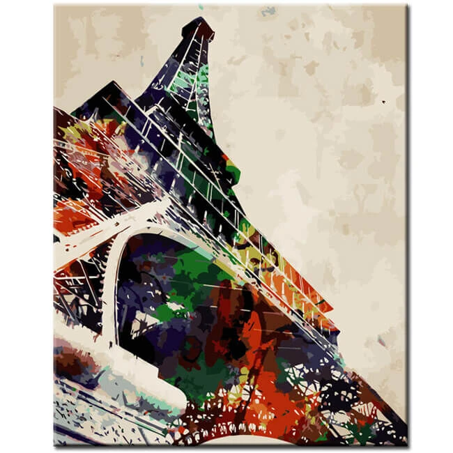 Malen Nach Zahlen Kunst Natur Eiffelturm Von Unten Nach Oben 1 Malen Nach Zahlen Kunst Natur Eiffelturm Von Unten Nach Oben