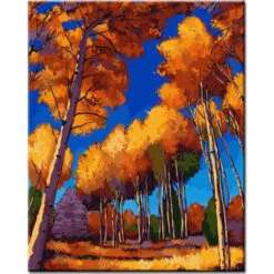 Malen Nach Zahlen Kunst Natur Herbst Landschaft