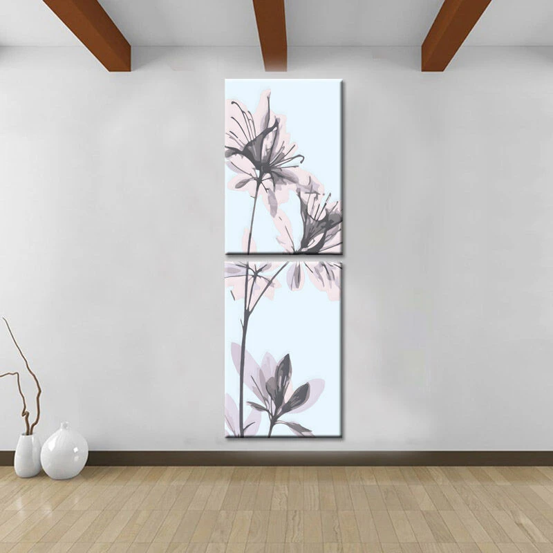 Malen Nach Zahlen Kunst Natur Paradiesblume-2-teilig 2 Malen Nach Zahlen Kunst Natur Paradiesblume-2-teilig - Image 2