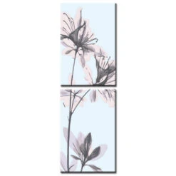 Malen Nach Zahlen Kunst Natur Paradiesblume-2-teilig