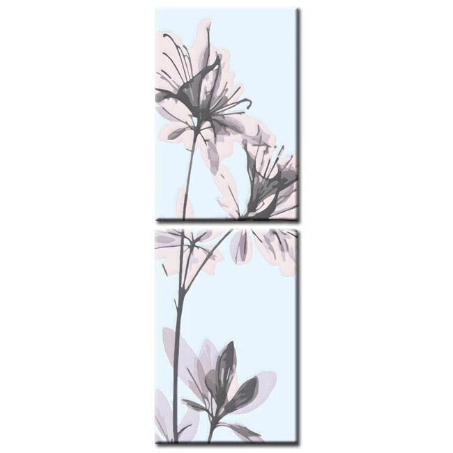 Malen Nach Zahlen Kunst Natur Paradiesblume-2-teilig 1 Malen Nach Zahlen Kunst Natur Paradiesblume-2-teilig