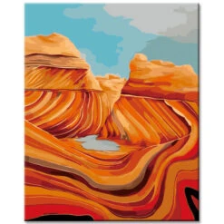 Malen Nach Zahlen The Wave Berge USA Arizona