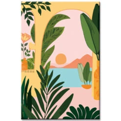 Malen Nach Zahlen Kunst Malerei Landschaft Blumen