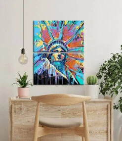 Malen Nach Zahlen Farbe Freiheitsstatue 2-teilig Versand Aus DE -myPaintLab Deutschland Verkaufs-Shop art natur 157 2 teilig 1 6