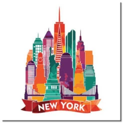 Malen Nach Zahlen Weltstadt Skylines - New York City Versand Aus DE