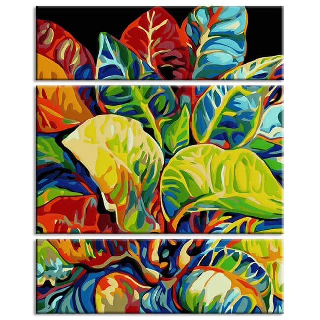 Malen Nach Zahlen Tropische Kunstpflanze 3-teilig Versand Aus DE 1 Malen Nach Zahlen Tropische Kunstpflanze 3-teilig Versand Aus DE