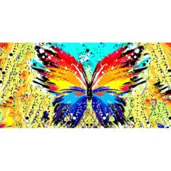 Malen Nach Zahlen Kunst Riesiger Bunter Schmetterling