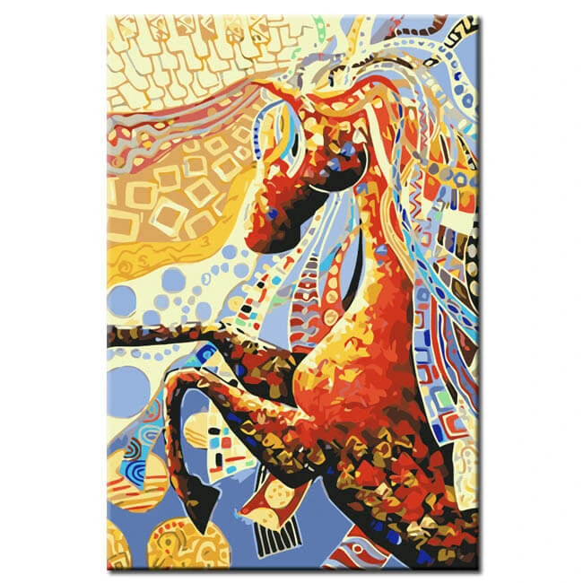 Malen Nach Zahlen Kunst Tier Pferd 1 Malen Nach Zahlen Kunst Tier Pferd