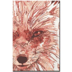 Malen Nach Zahlen Kunst Tier Fuchsgesicht
