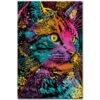 Malen Nach Zahlen Katze Porträt Leuchtende Kunst