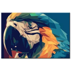 Malen Nach Zahlen Polyon Art Papagei Versand Aus DE