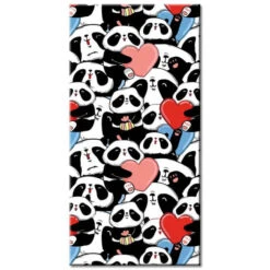 Malen Nach Zahlen Panda Liebe Versand Aus DE