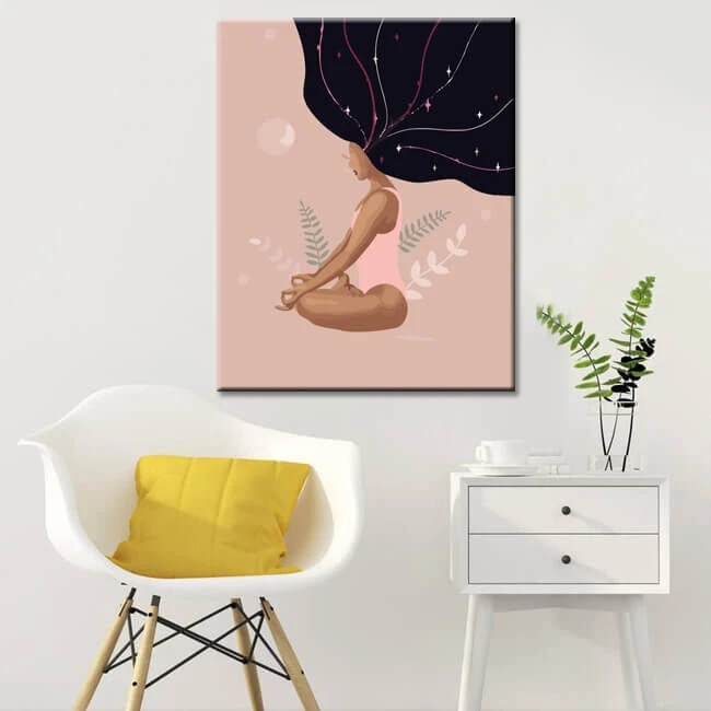 Malen Nach Zahlen Kunst Sitzmeditation Versand Aus DE 2 Malen Nach Zahlen Kunst Sitzmeditation Versand Aus DE - Image 2