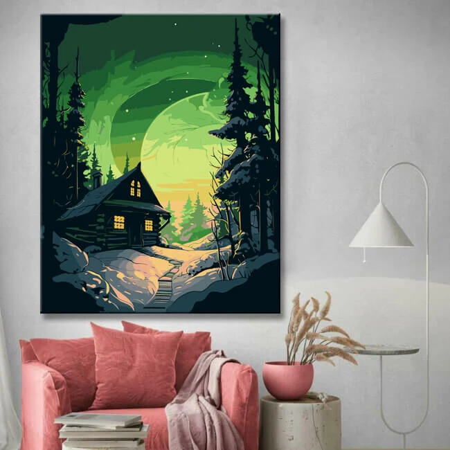 Malen Nach Zahlen: Polarnachtzauber 2 Malen Nach Zahlen: Polarnachtzauber - Image 2