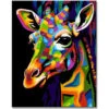 Malen Nach Zahlen - Picasso-inspirierte Giraffe