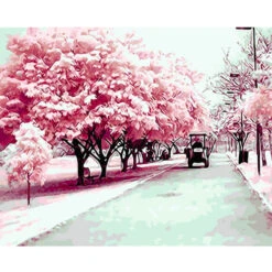 Malen Nach Zahlen Kirschblüte