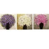 Malen-nach-Zahlen Blumenstrauß In Vase Weiß, Pink, Lila Tryptichon MNZ-014