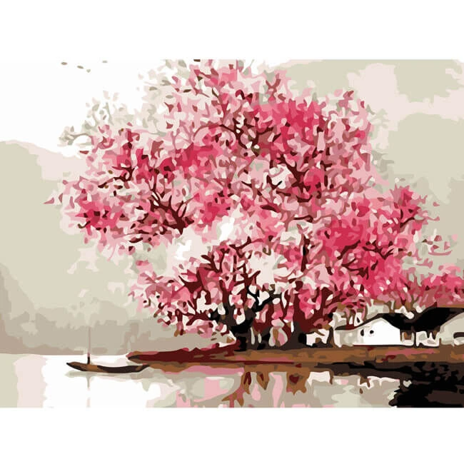 Malen Nach Zahlen Kirschbaum 1 Malen Nach Zahlen Kirschbaum