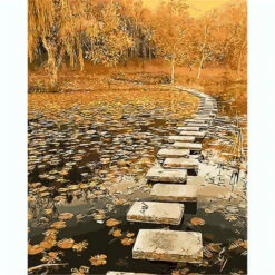 Malen Nach Zahlen Wasserweg