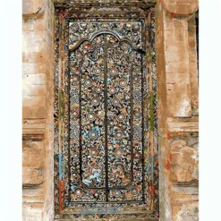 Malen Nach Zahlen Tor Mit Ornamenten