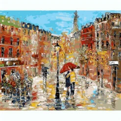 Malen Nach Zahlen Regentag