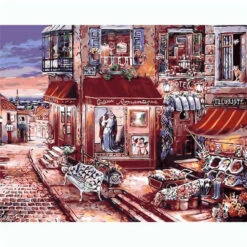 Malen Nach Zahlen Altes Warenhaus