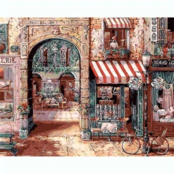 Malen Nach Zahlen Altstadthaus