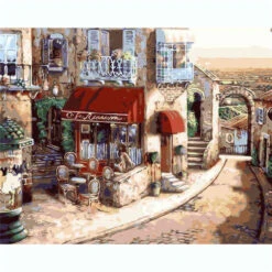 Malen Nach Zahlen Altstadt Café