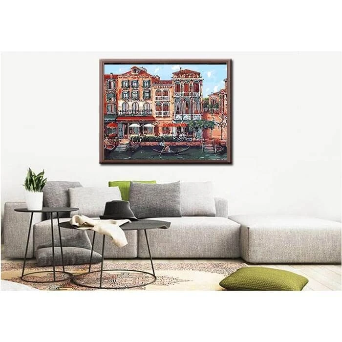 Malen Nach Zahlen Altstadtgeschäft 2 Malen Nach Zahlen Altstadtgeschäft - Image 2