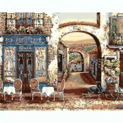 Malen Nach Zahlen Altstadt Torbogen