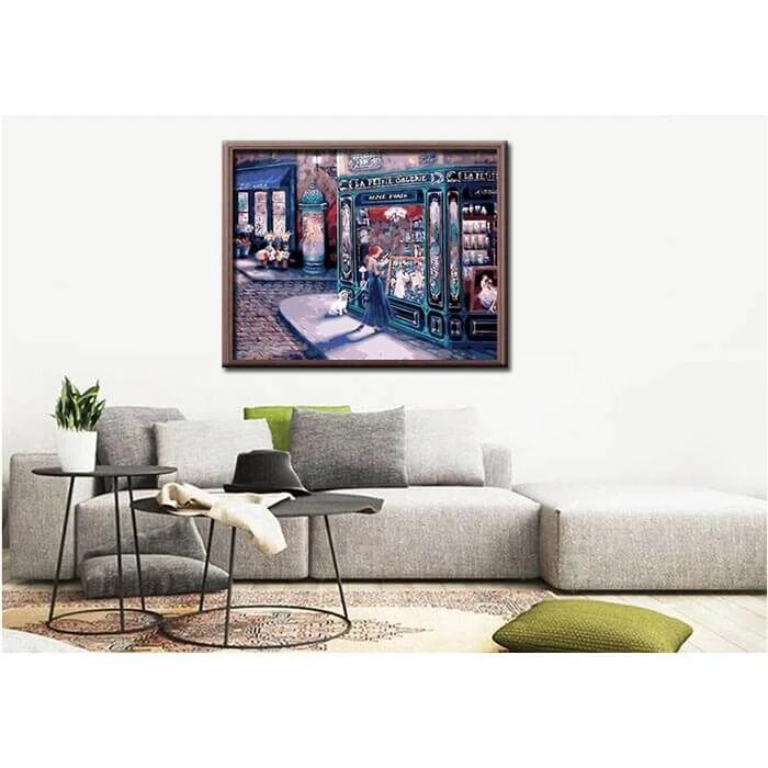 Malen Nach Zahlen Altstadtladen 2 Malen Nach Zahlen Altstadtladen - Image 2