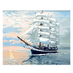 Malen Nach Zahlen Hochsee Segelschiff