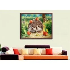 Malen Nach Zahlen Igel Mit Obst -myPaintLab Deutschland Verkaufs-Shop mnz bbl 431 1 9