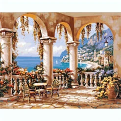 Malen Nach Zahlen Blick Zum See