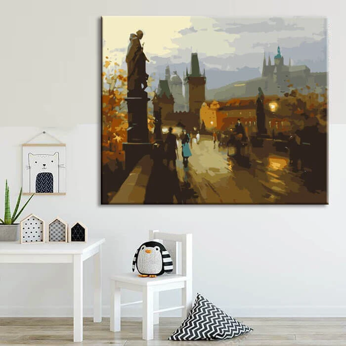 Malen Nach Zahlen Stadtbild Im 19. Jahrhundert 2 Malen Nach Zahlen Stadtbild Im 19. Jahrhundert - Image 2