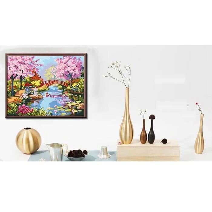 Malen Nach Zahlen Japanischer Garten 2 Malen Nach Zahlen Japanischer Garten - Image 2