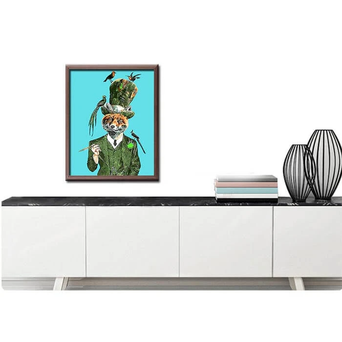 Malen Nach Zahlen Lustige Tiere Fuchs Mit Zylinder 2 Malen Nach Zahlen Lustige Tiere Fuchs Mit Zylinder - Image 2