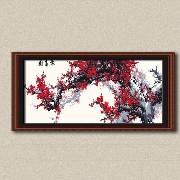 Malen Nach Zahlen Chinamotiv Blumen 1 Malen Nach Zahlen Chinamotiv Blumen