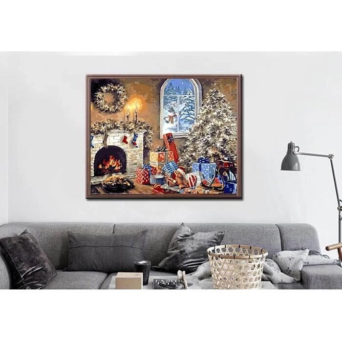 Malen Nach Zahlen Weihnachtsbaum Mit Geschenken 2 Malen Nach Zahlen Weihnachtsbaum Mit Geschenken - Image 2