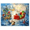 Malen Nach Zahlen Weihnachtsstimmung Schlitten Mit Geschenke