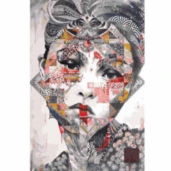 Malen Nach Zahlen Moderne Asia Kunst Frau Gesicht