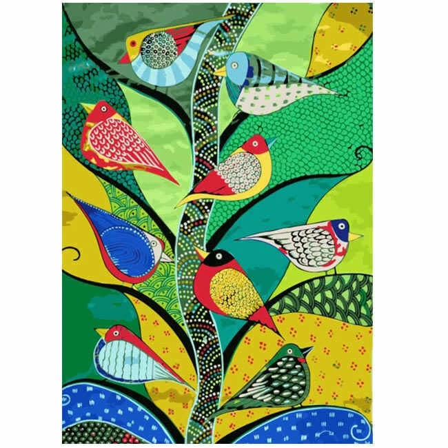 Malen Nach Zahlen Moderne Kunst Vögel 1 Malen Nach Zahlen Moderne Kunst Vögel