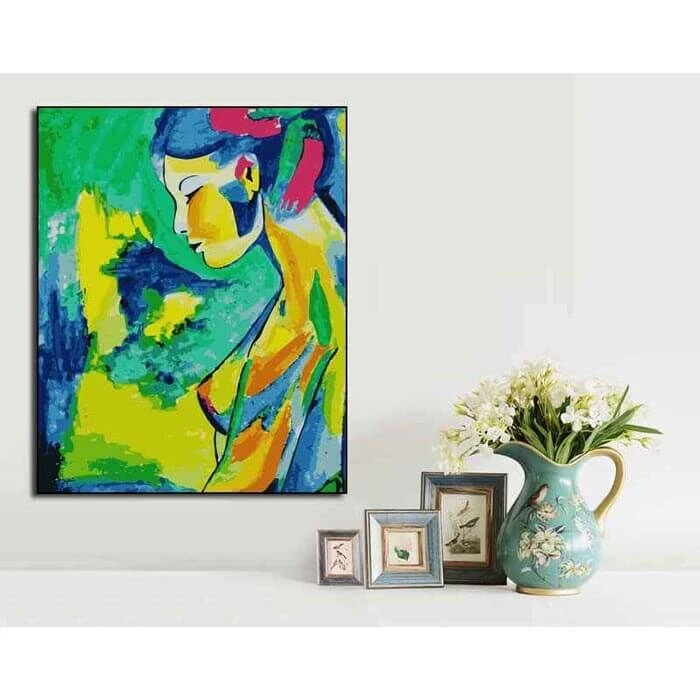 Malen Nach Zahlen Akt Frau Moderne Kunst 2 Malen Nach Zahlen Akt Frau Moderne Kunst - Image 2