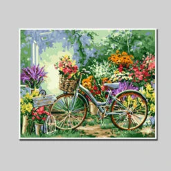 Malen Nach Zahlen Fahrrad