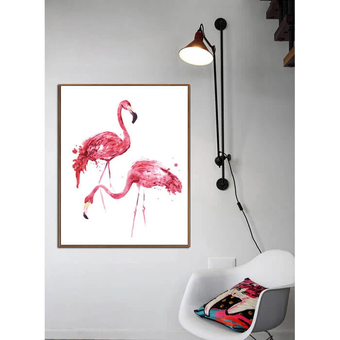 Malen Nach Zahlen Flamingos 2 Malen Nach Zahlen Flamingos - Image 2