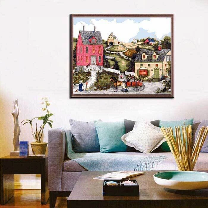 Malen Nach Zahlen Dorf Leben 2 Malen Nach Zahlen Dorf Leben - Image 2