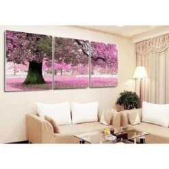 Malen Nach Zahlen Kirschblütenbaum Triptychon -myPaintLab Deutschland Verkaufs-Shop mnz ml 021 2